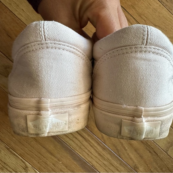 Vans Mono Canvas Old Skool peach blush size US 8.5 Men 10 Woman - Picture 9 of 13